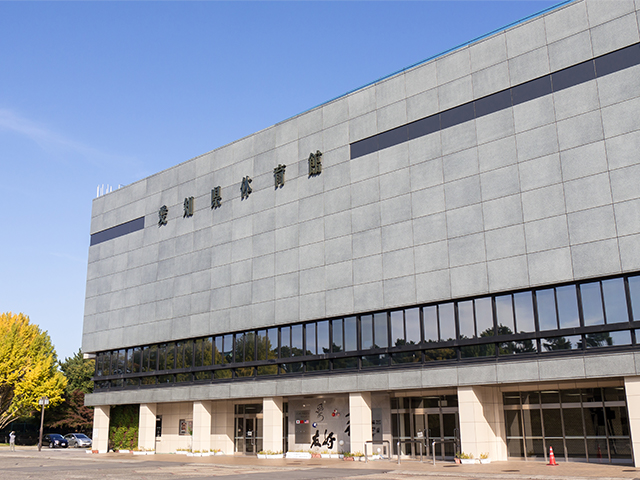 体育館での展示会イベント