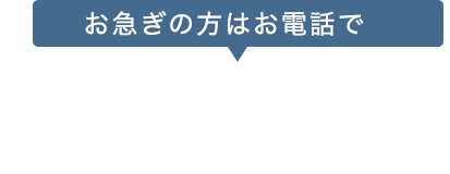 お電話でもご相談ください！03-5542-5300