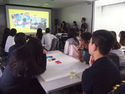 6月2日　香港バプティスト大学学生のeduCycleワークショップ